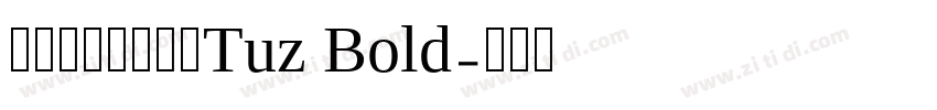 维吾尔文正文黑体Tuz Bold字体转换